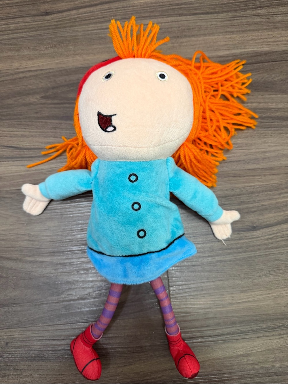 Peg + Cat Plush Toy PBS Kids Cartoon Series Peg 13' Soft Stuffed Kids Doll